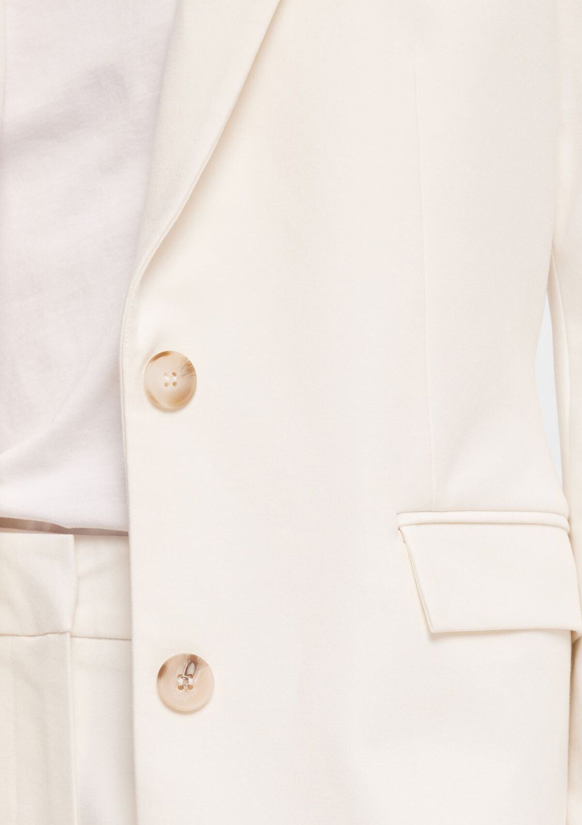 Selected Femme Eliana Blazer Snow White