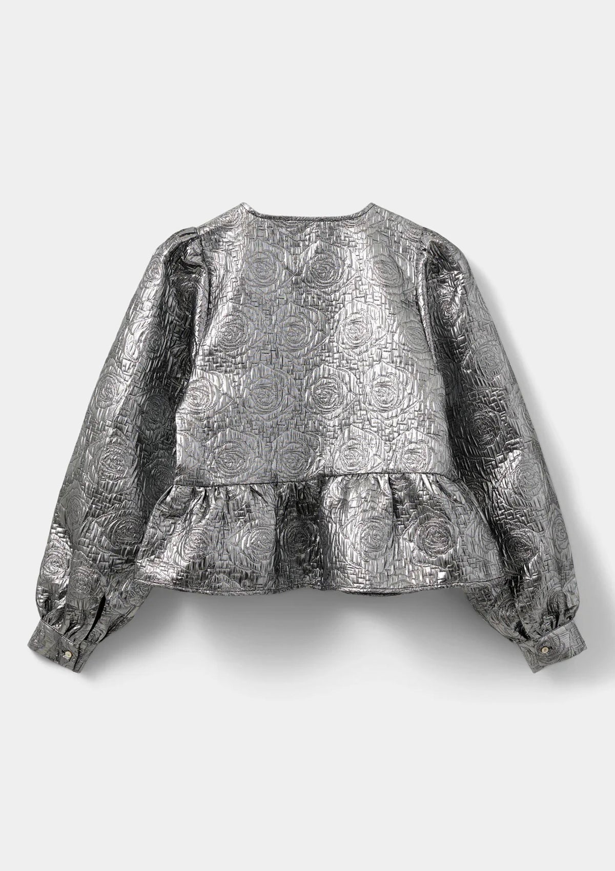 Sofie Schnoor Bow Tie Shirt Silver - Glebe Fashion