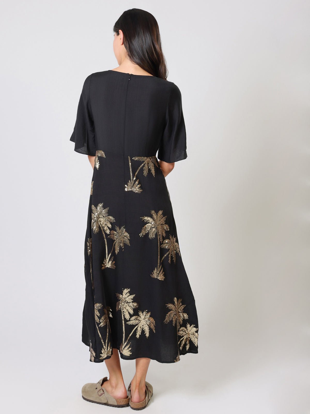 Traffic People Blythe Dress Black - Glebe Fashion