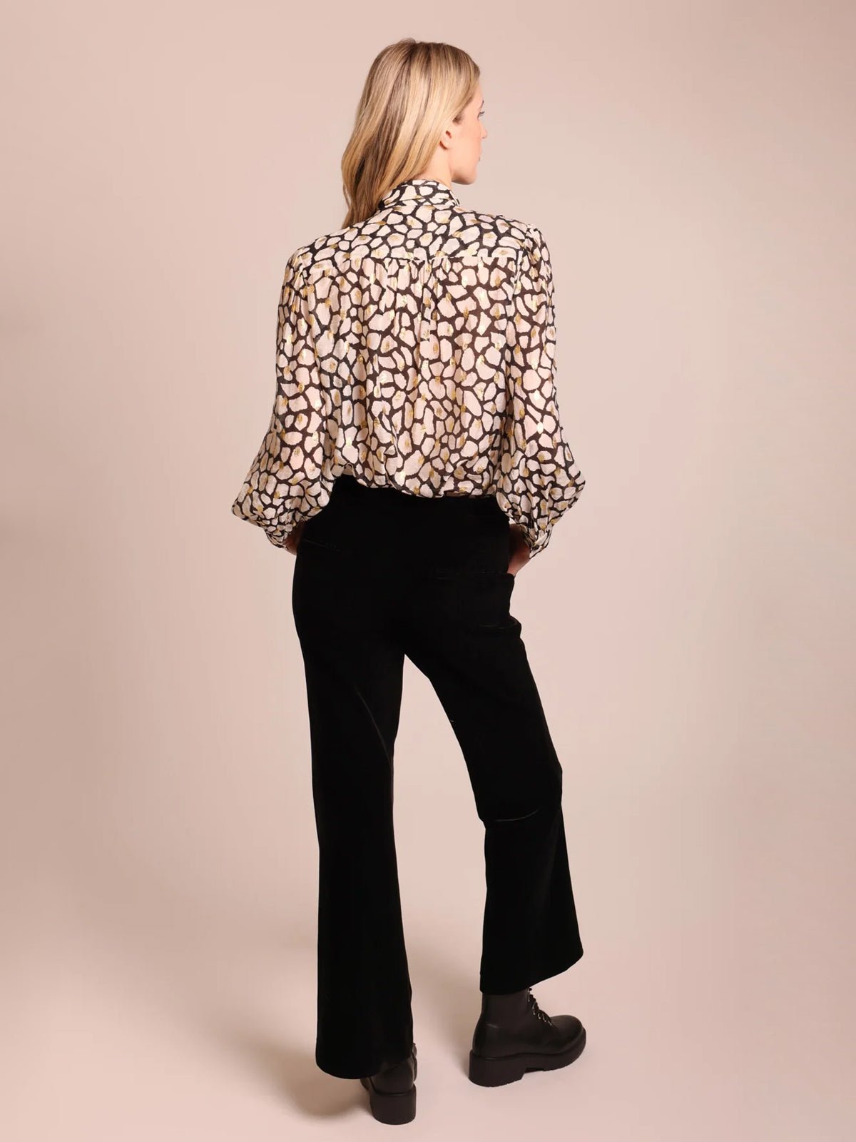 Traffic People Bonnie Blouse White - Glebe Fashion