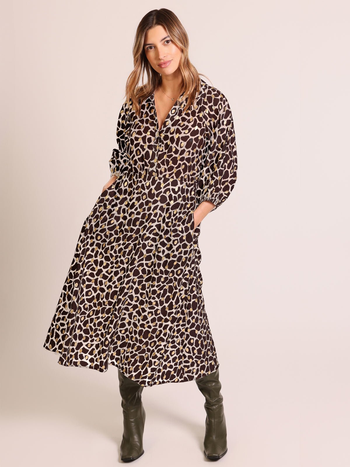 Traffic People Fusion Dress Black - Glebe Fashion