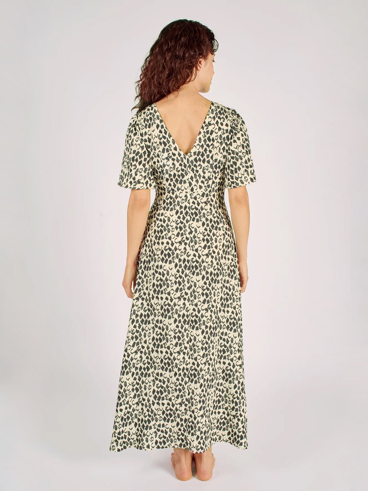 Traffic People Tropical Malady Rene Dress Black Leopard - Glebe Fashion