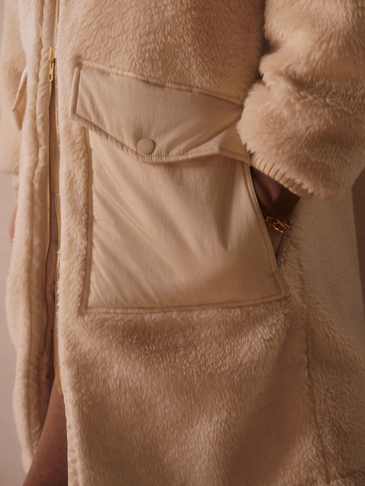 Varely Cyrus Reversible Coat Sandshell - Glebe Fashion