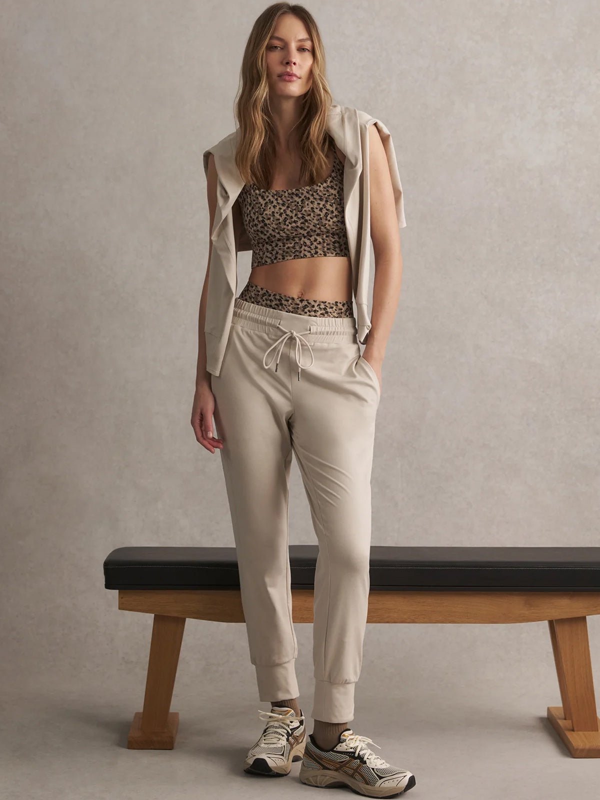 Varley Aisling Active Jogger 27 Pebble Marl - Glebe Fashion