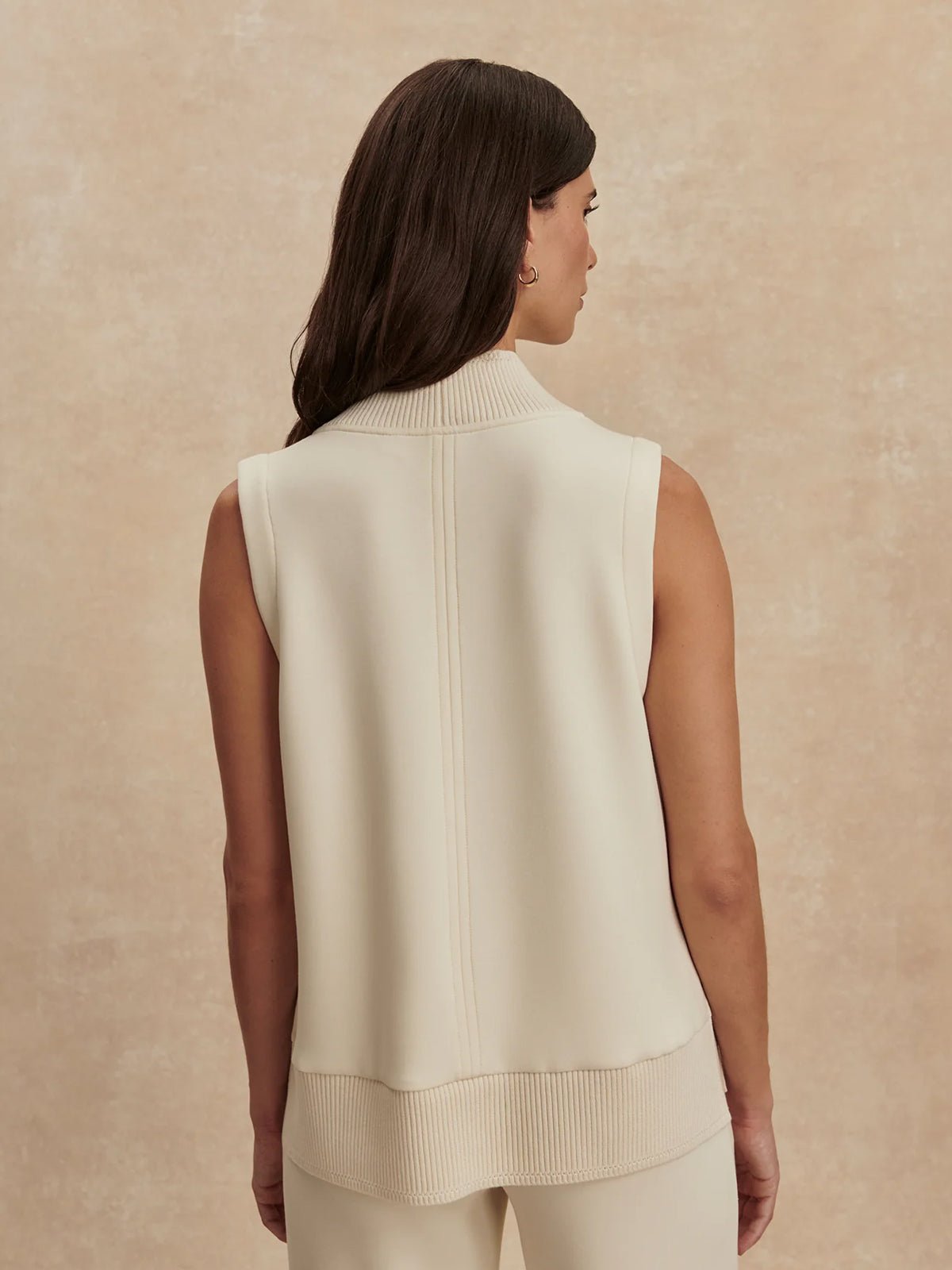 Varley Freida V Neck Tank Pristine - Glebe Fashion