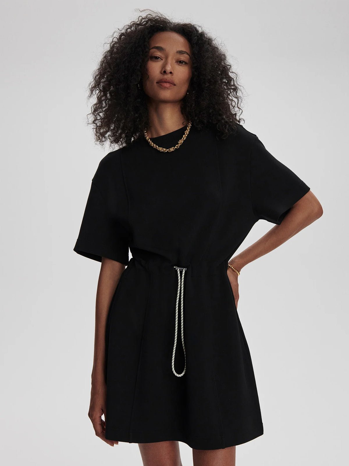 Varley Maple Dress 2.0 Black - Glebe Fashion