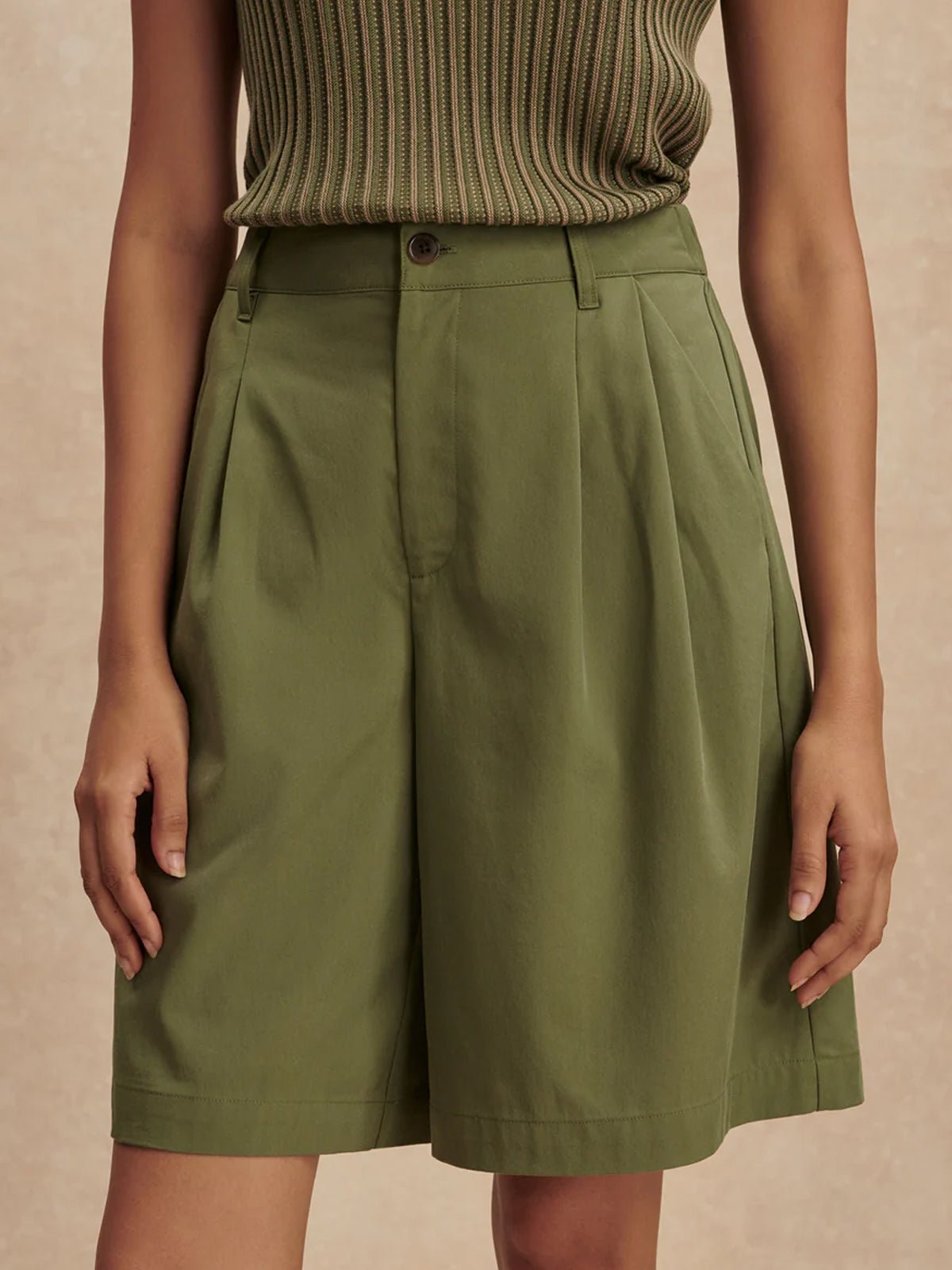Varley Phelan Long Short 8 Olivine - Glebe Fashion