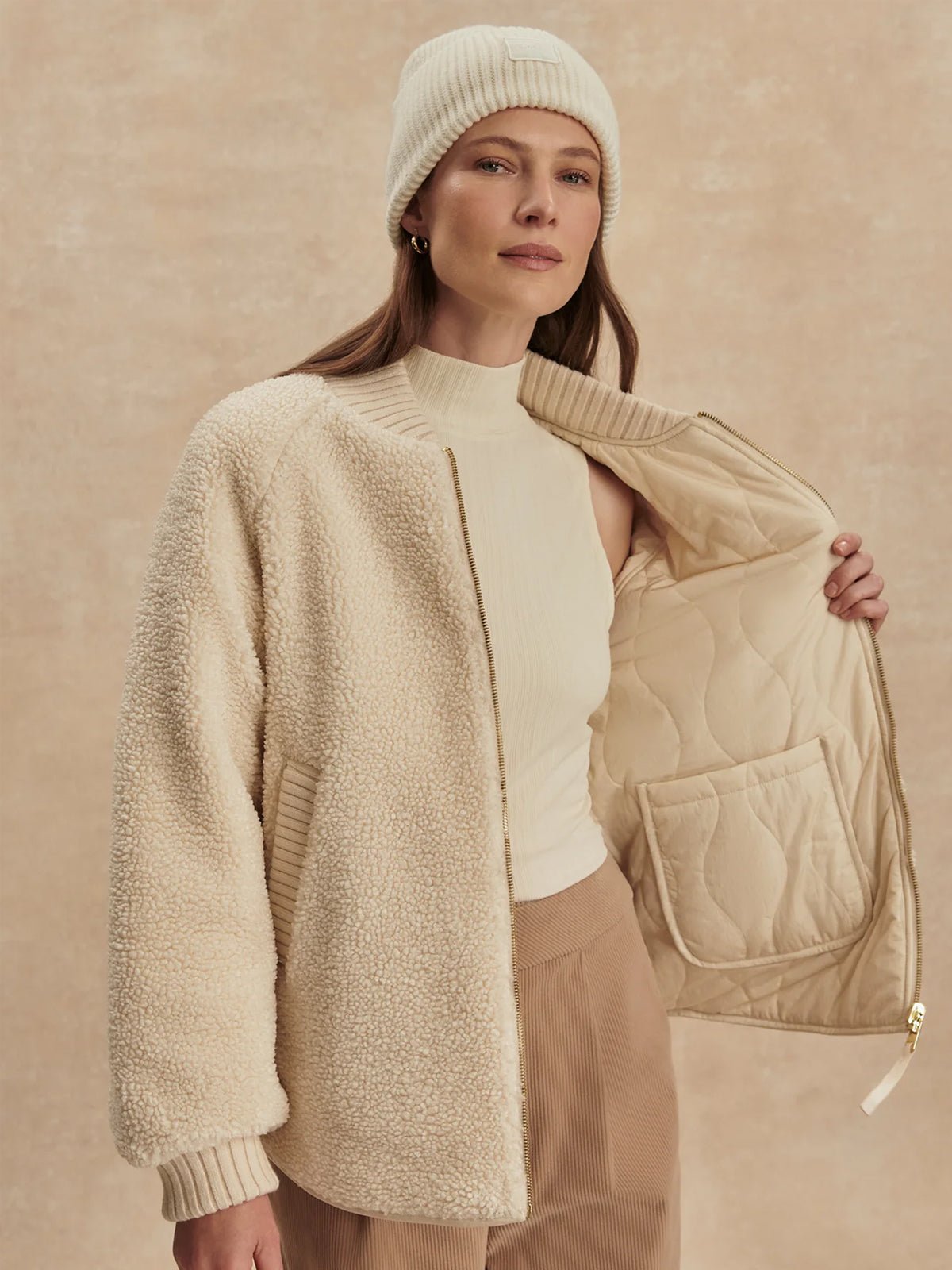 Varley Serina Reversible Quilt Jacket - Glebe Fashion