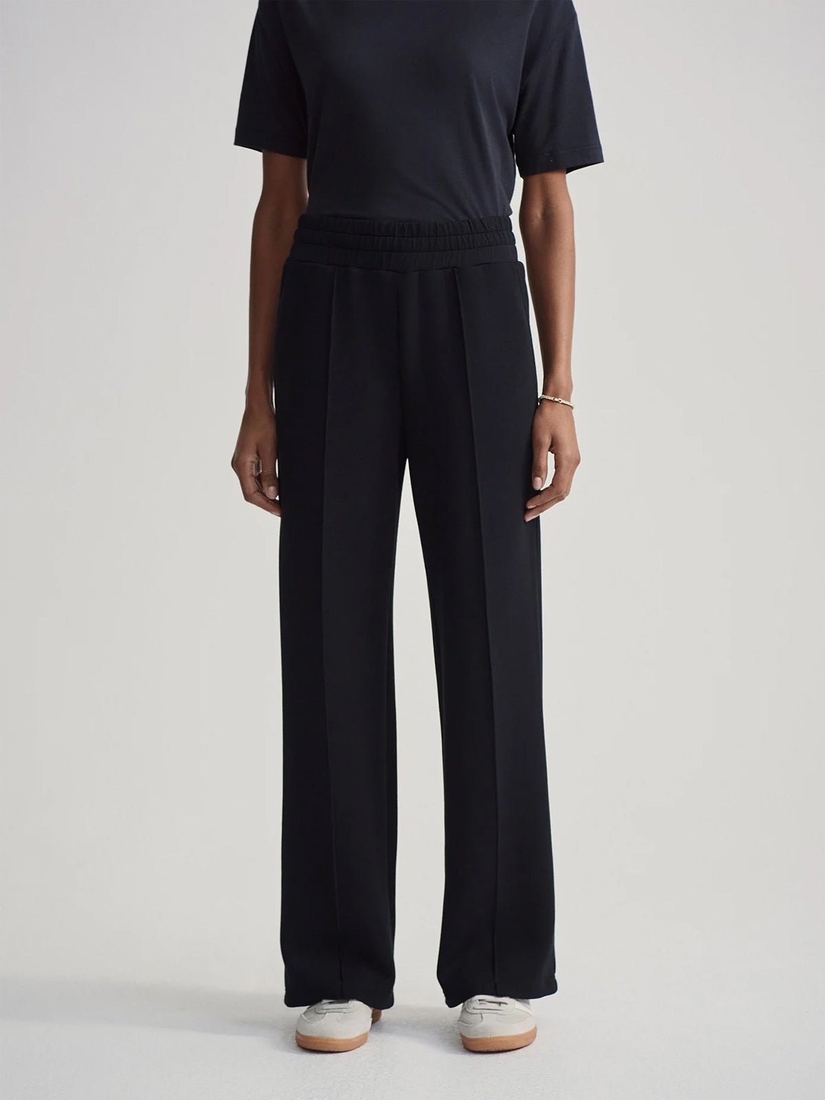 Varley The Wide Leg Pant 28 Black - Glebe Fashion