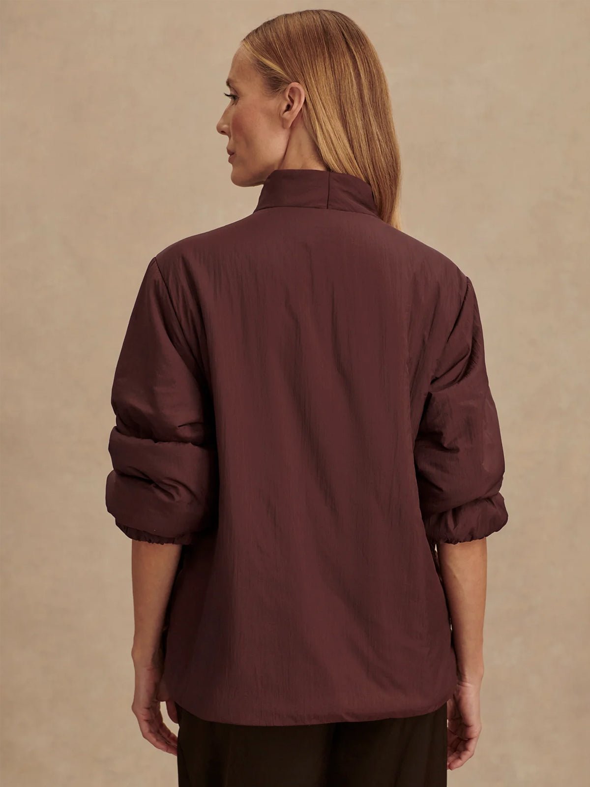 Varley Tilley Light Padded Jacket Decadent Chocolate - Glebe Fashion