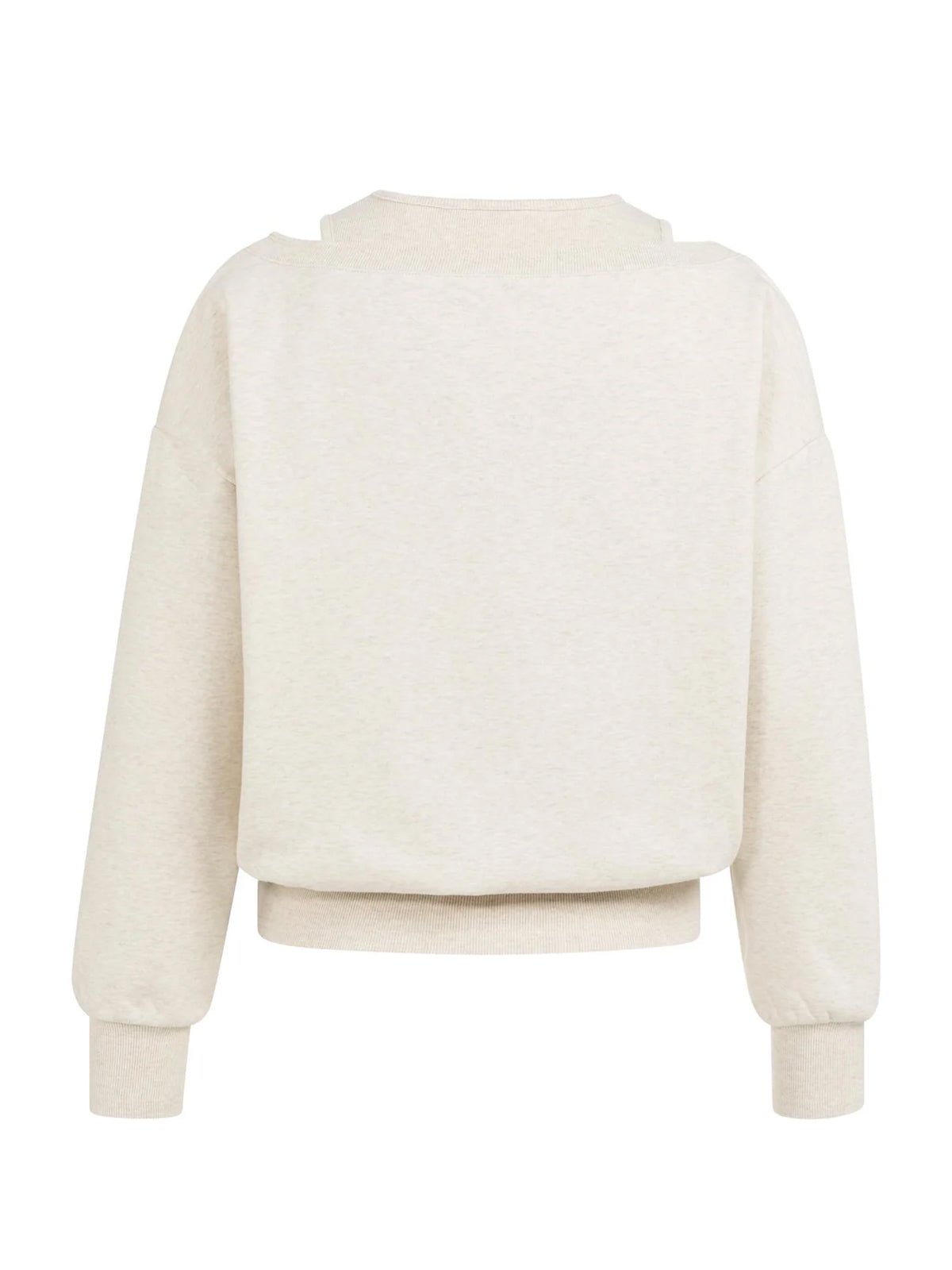 YAYA Sweatshirt With Layered Detail - Glebe Fashion