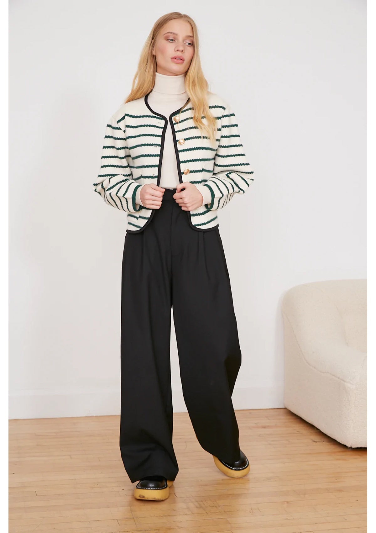 Jovonna Melo Trousers Black