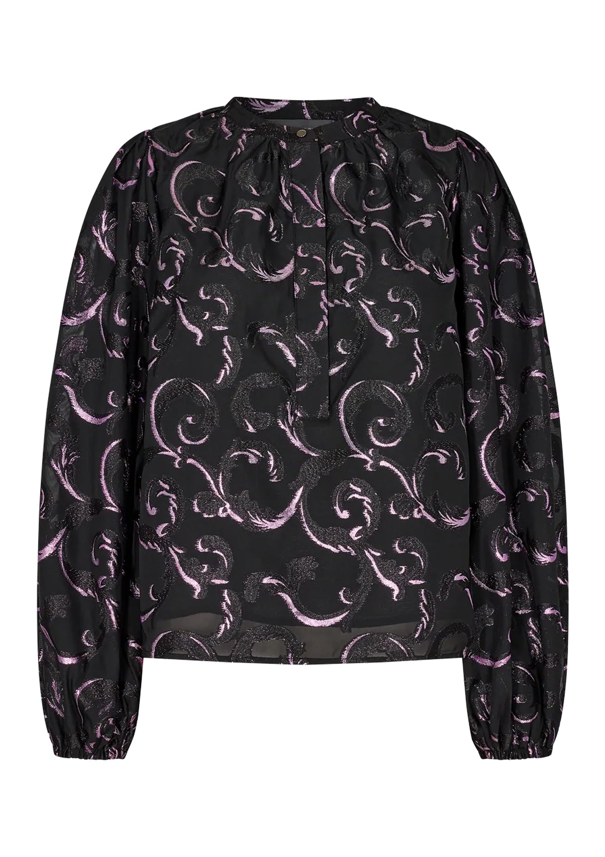 Mos Mosh Elia Azzy Blouse Fuchsia