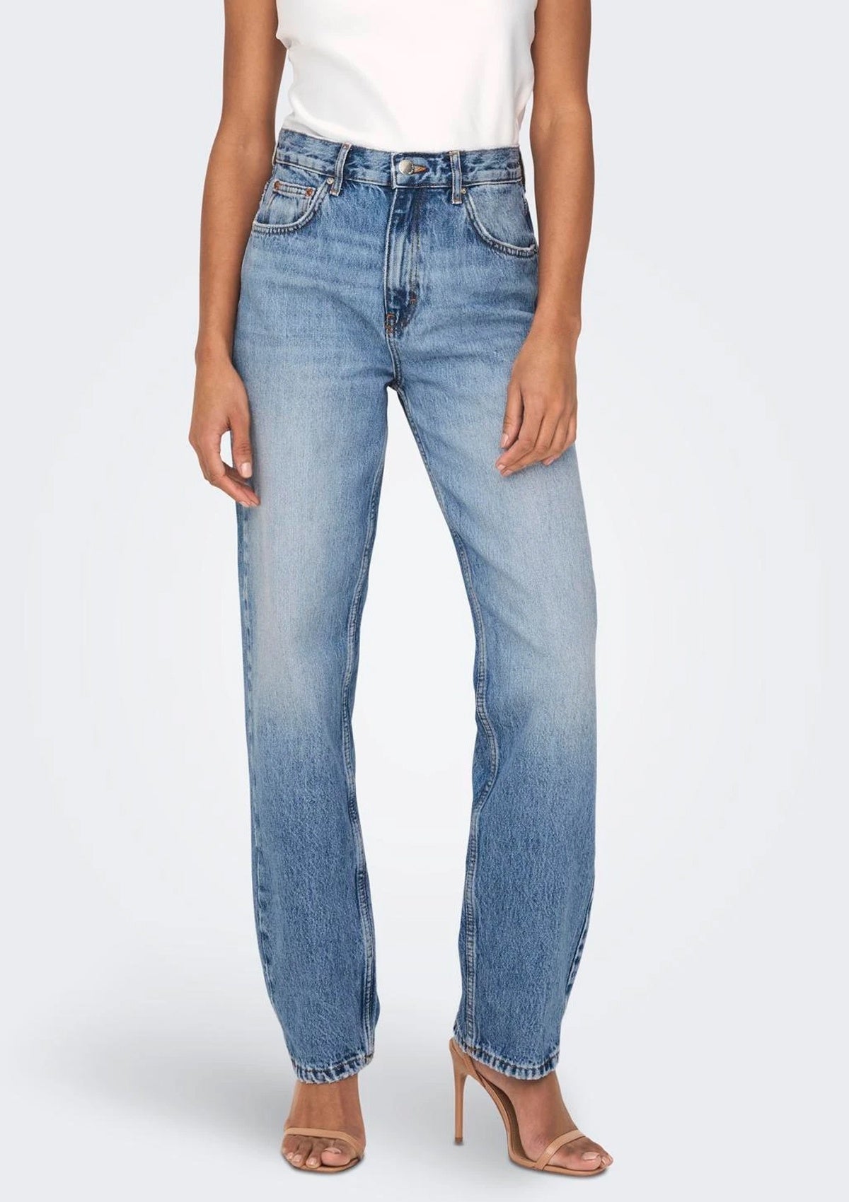 Robyn Ankle Denims Light Blue