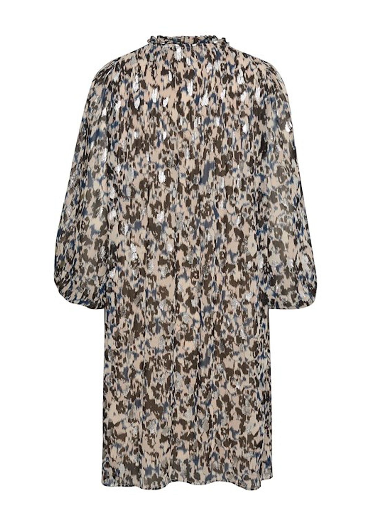 Part Two Tristin Dress Silver Print