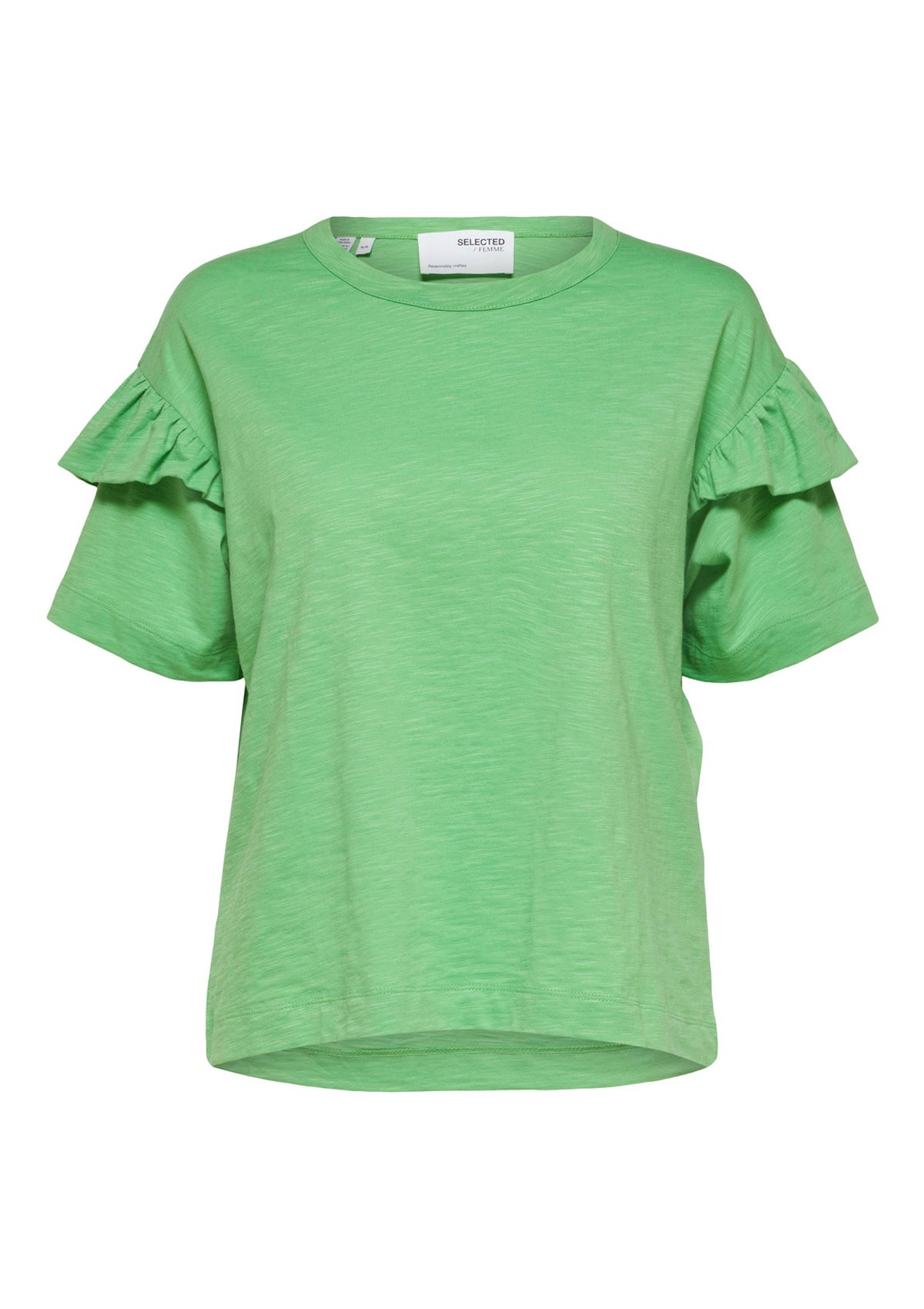 Selected Femme Rylie Florence Tee Green