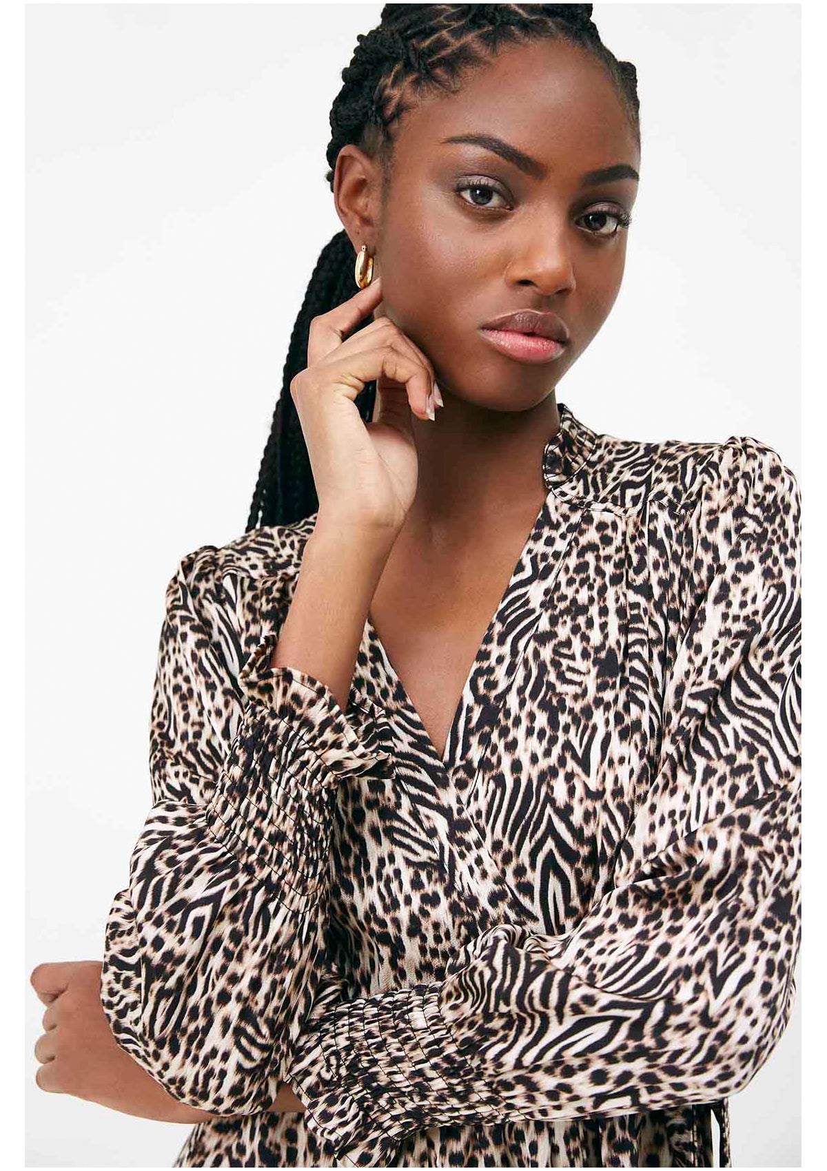 Suncoo Carrie Wrap Dress