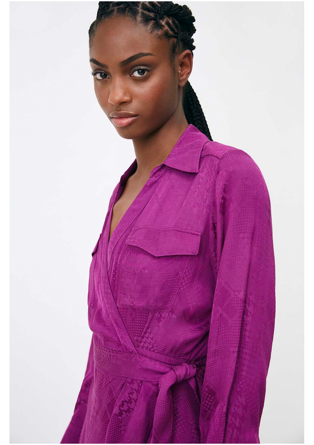 Suncoo Costa Dress Violet