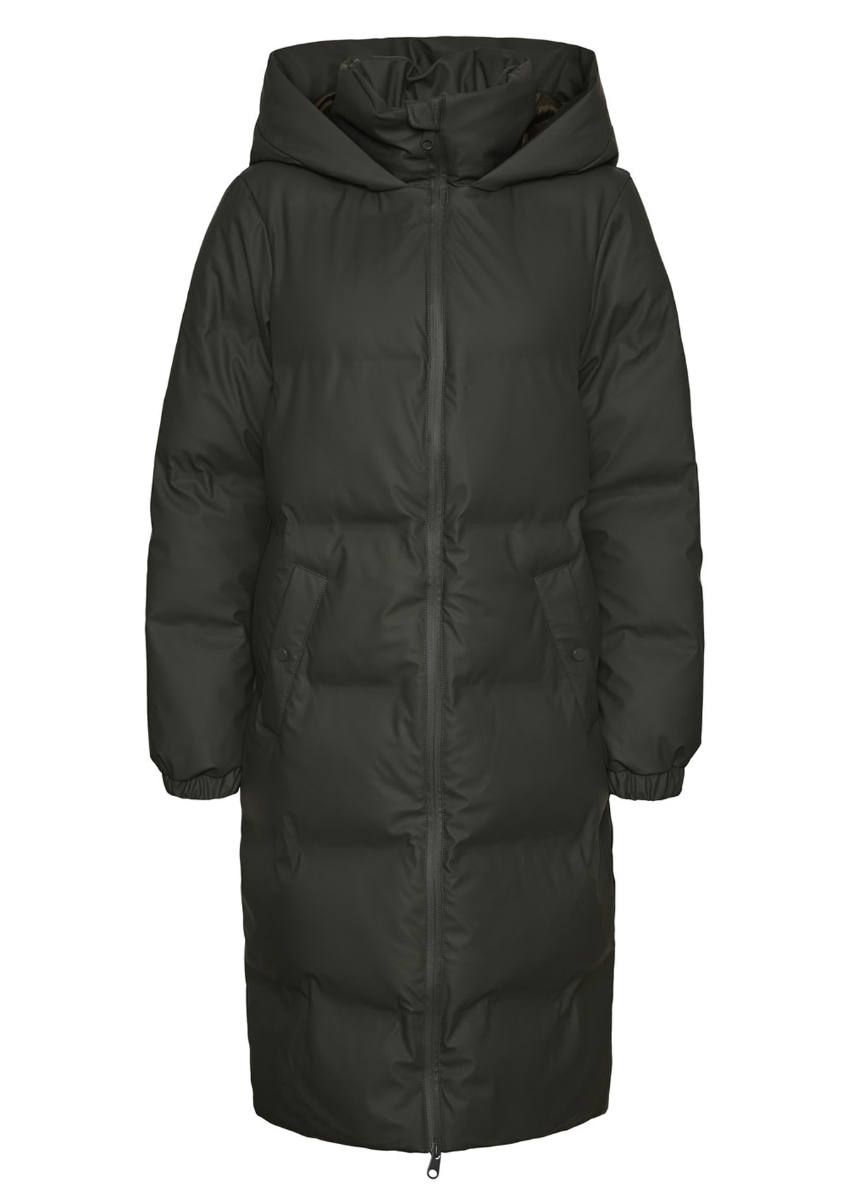 Vero Moda Coated Long Coat Peat