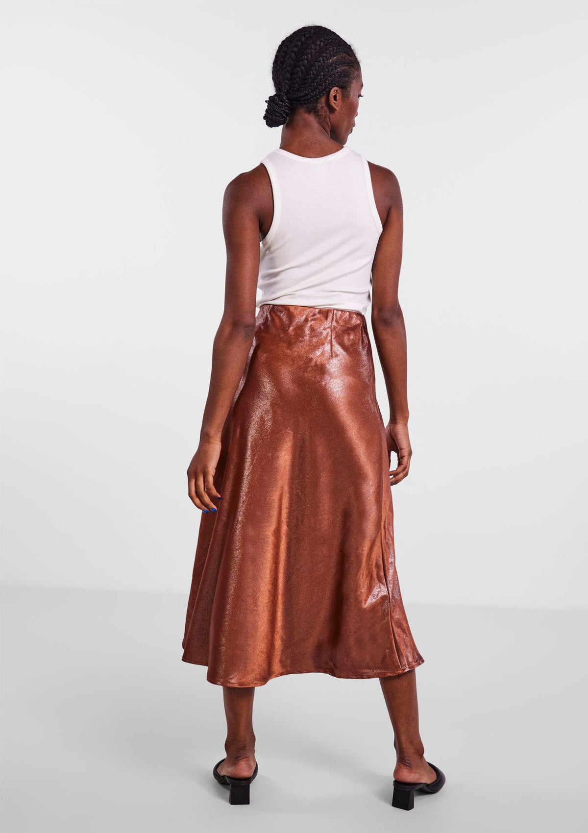 YAS Coco HW Midi Skirt