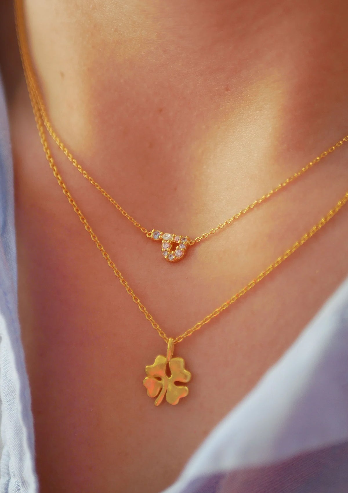 Enamel Copenhagen My Name 'P' Necklace - Glebe Fashion