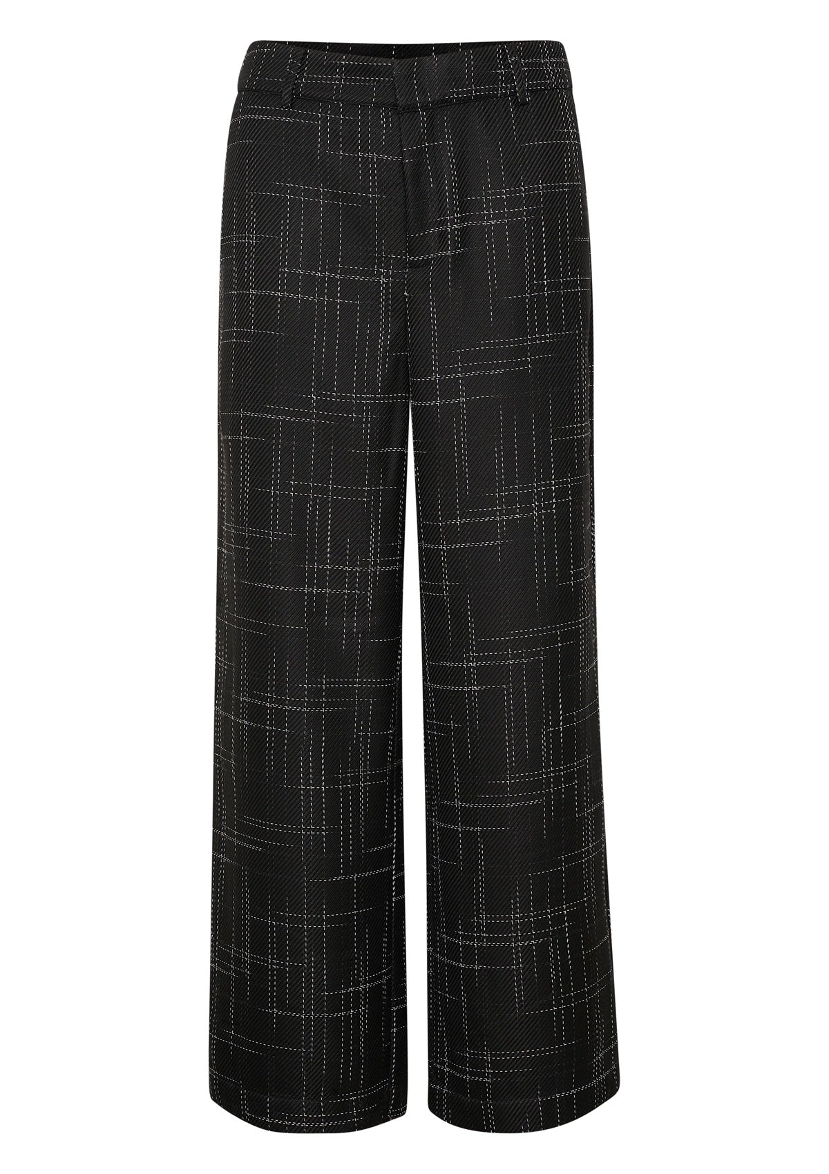 My Essential Wardrobe Freja Trousers Black - Glebe Fashion