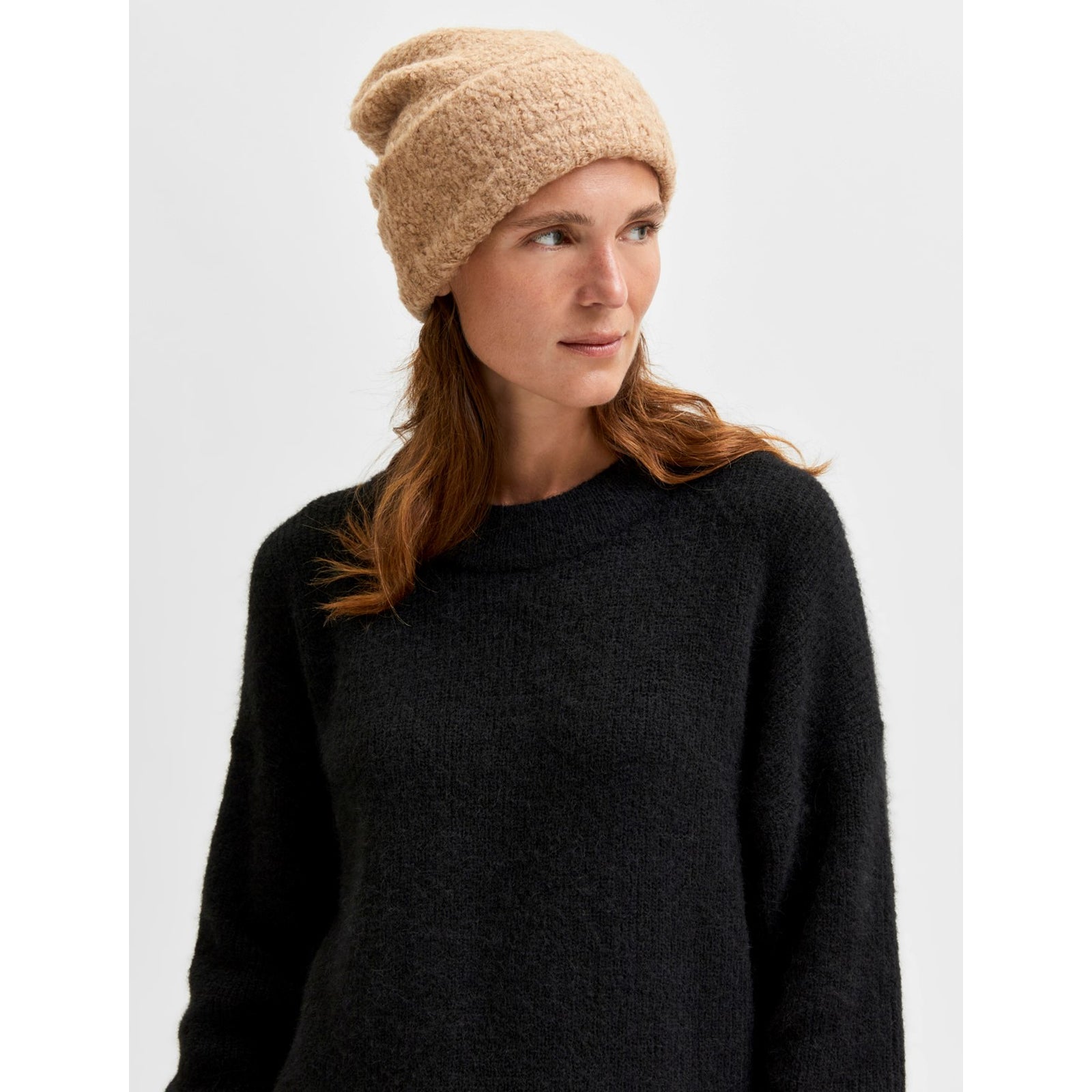 Selected Femme Cloud Knit Beanie