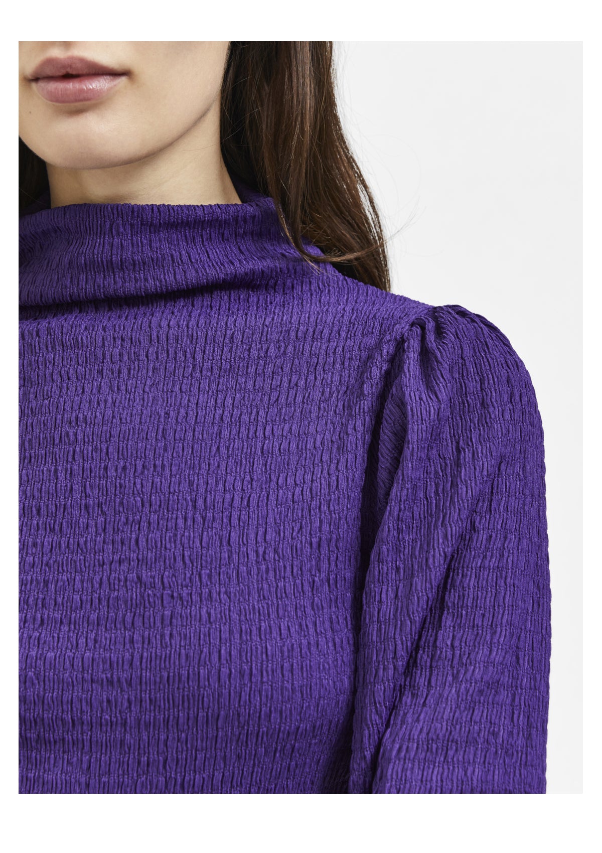 Selected Femme Bea Top Purple