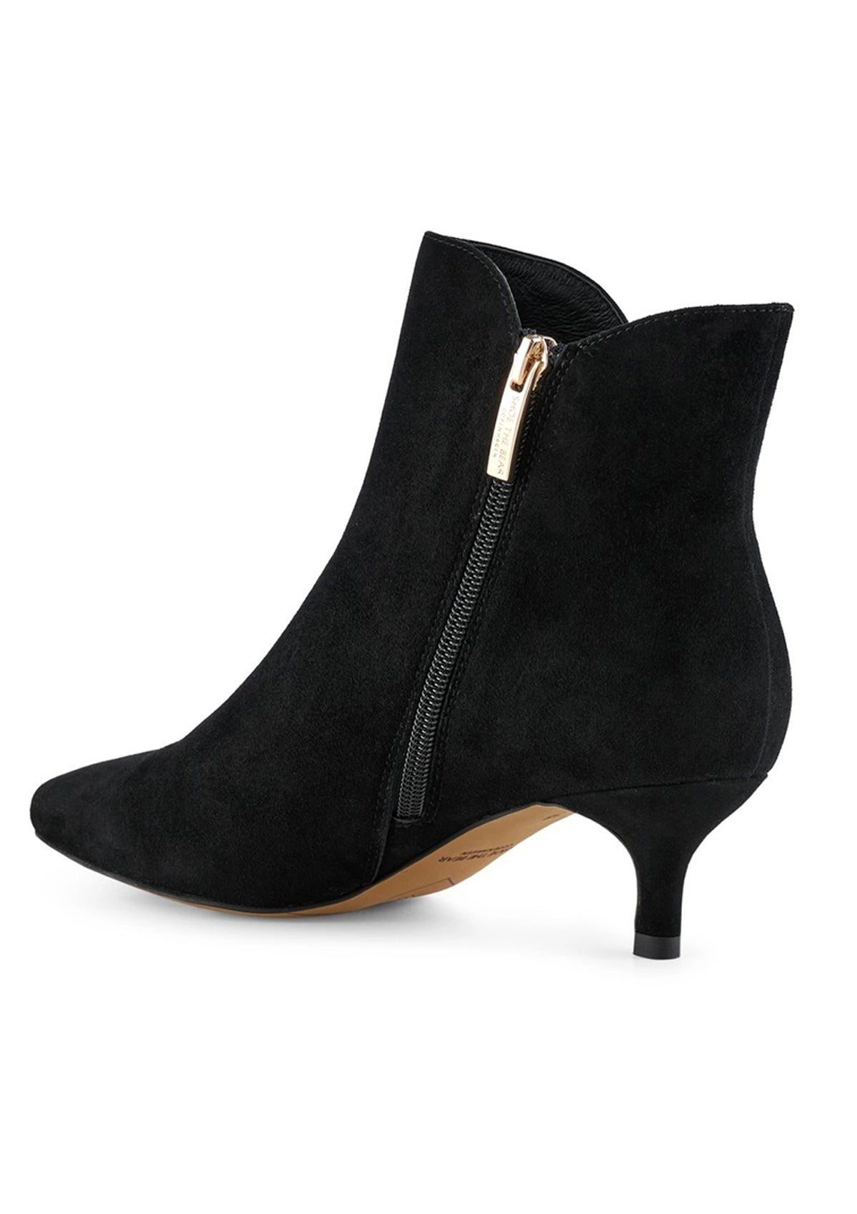 Shoe The Bear Saga Suede Boot Black