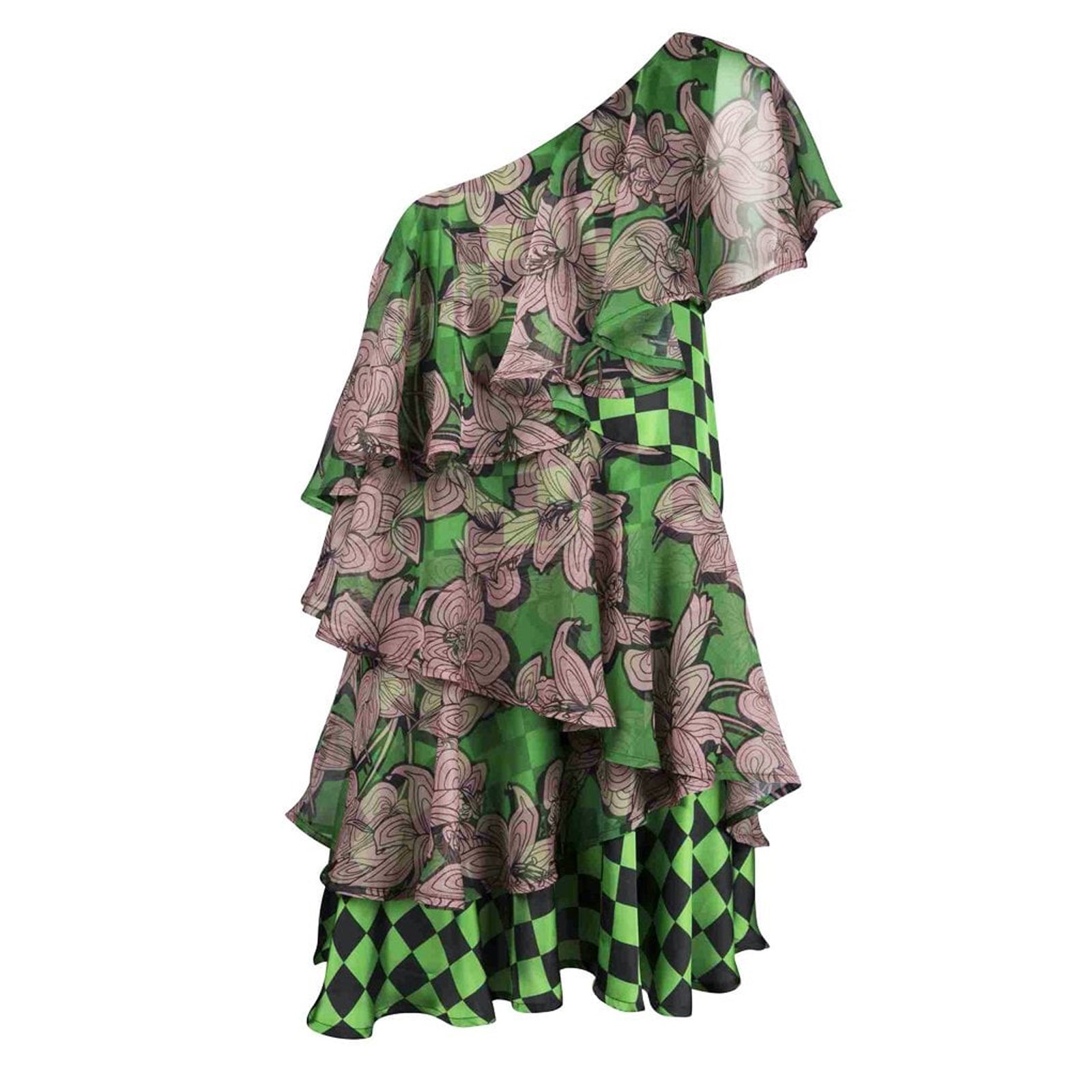 Silvian Heach Maliumba One Shoulder Dress
