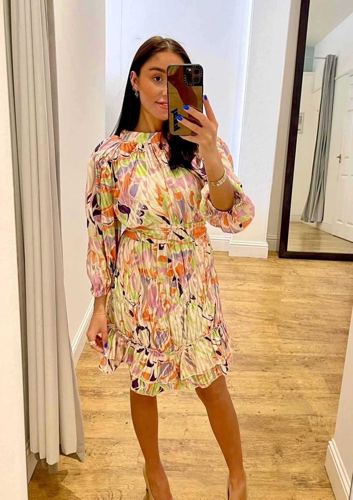 YAS Moth 3/4 Short Dress - Glebe Fashion