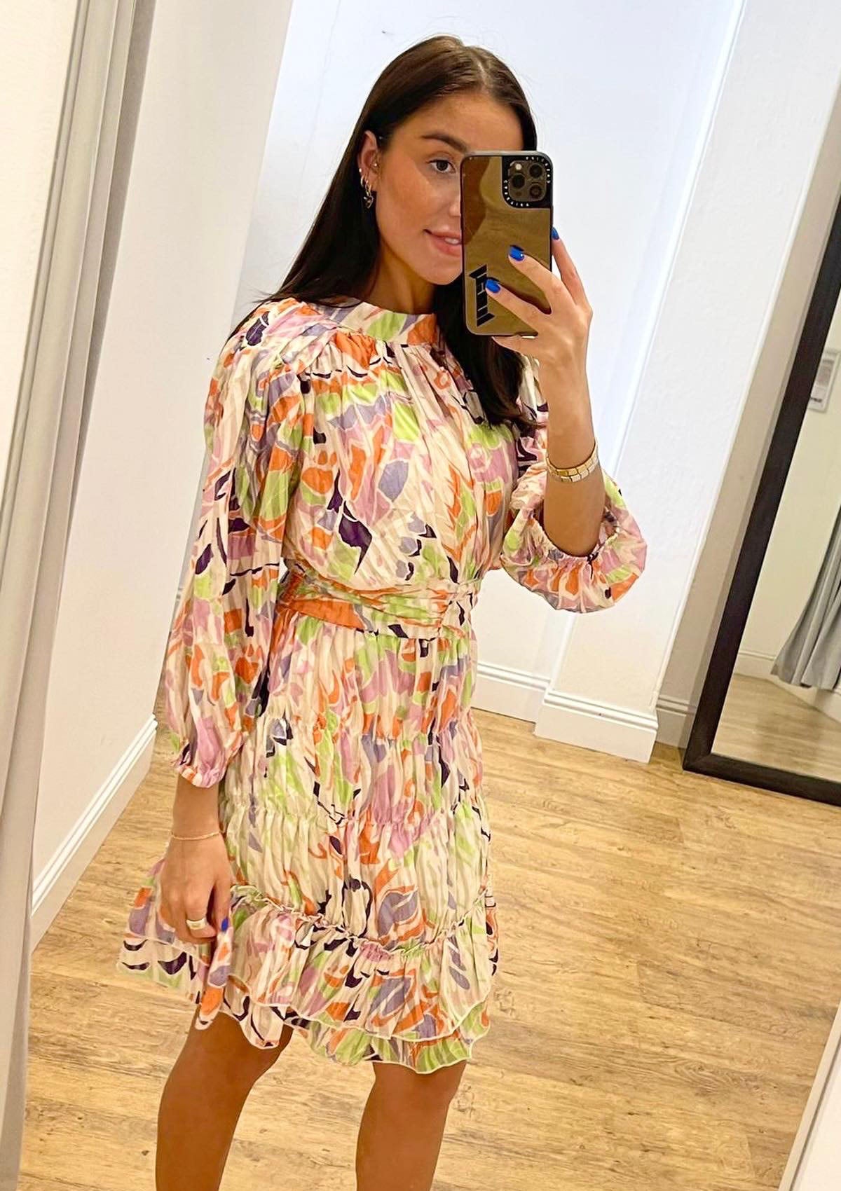 YAS Moth 3/4 Short Dress - Glebe Fashion