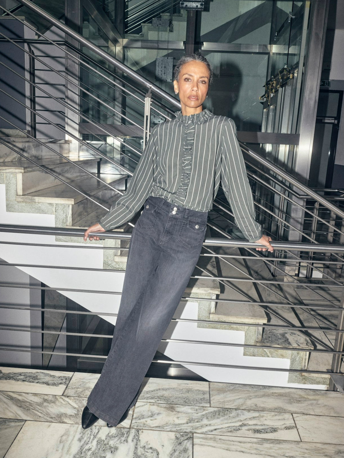 Mos Mosh MMBilly Stripe Shirt Urban Chic