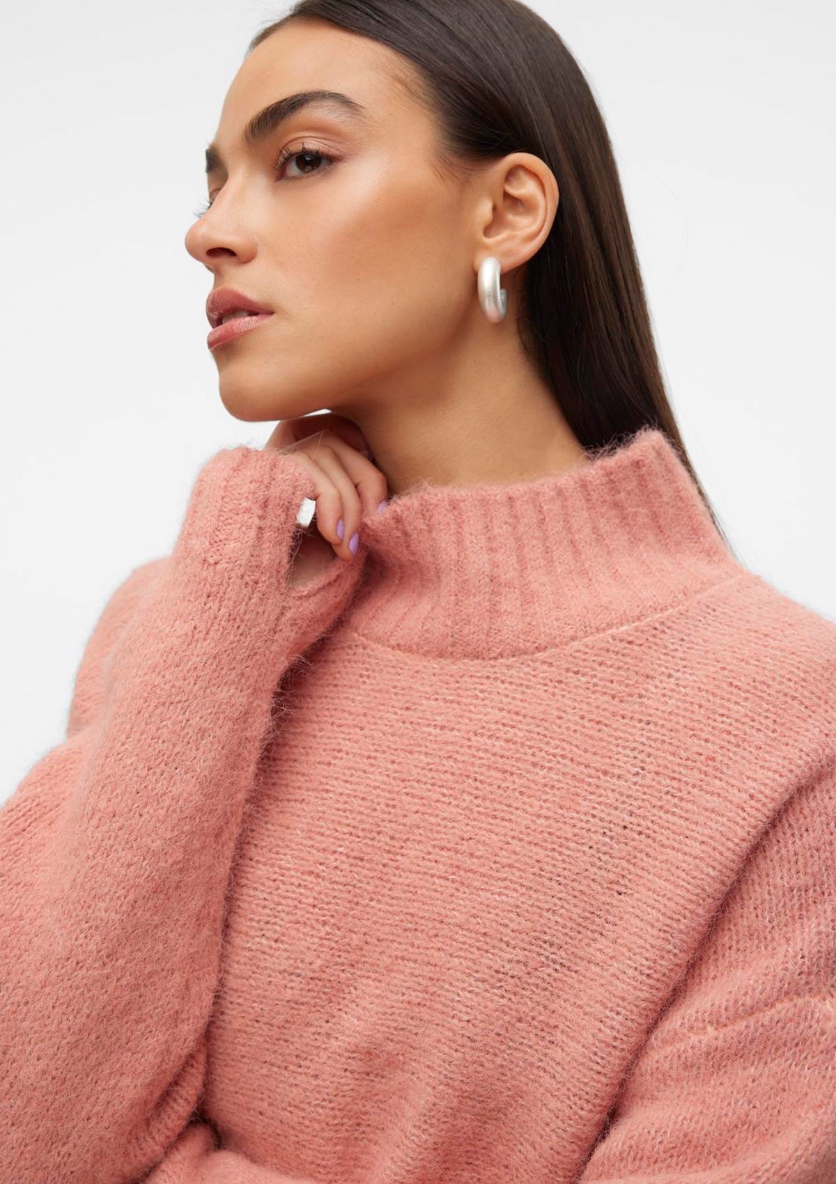 AWARE High Neck Knit Jumper