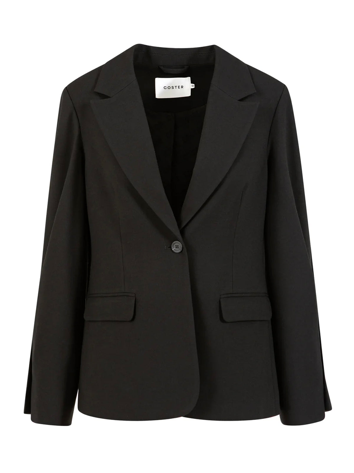 Coster Copenhagen Blazer With Sleeve Detail Black