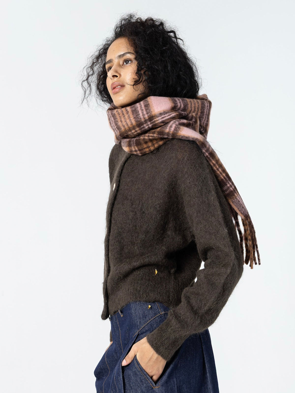 Coster Copenhagen Maren Scarf Rose & Brown