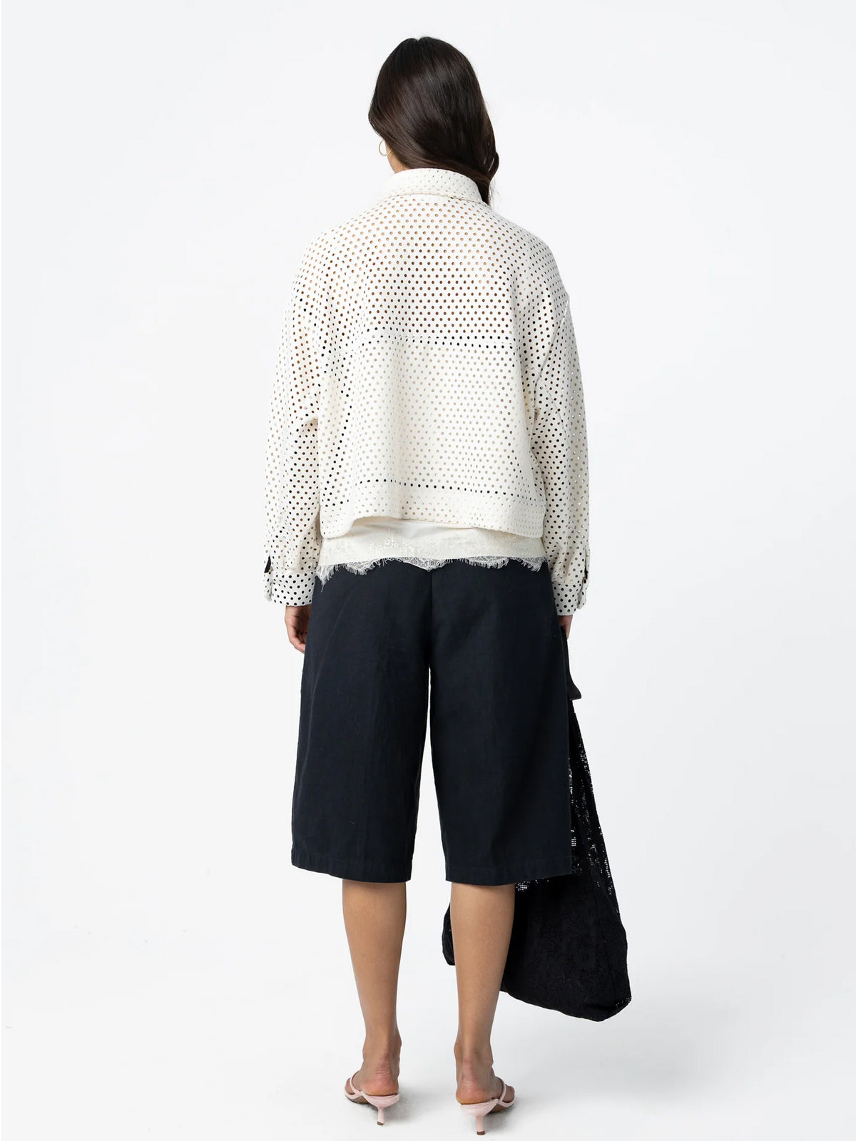 Coster Copenhagen Scuba Jacket Pearl White