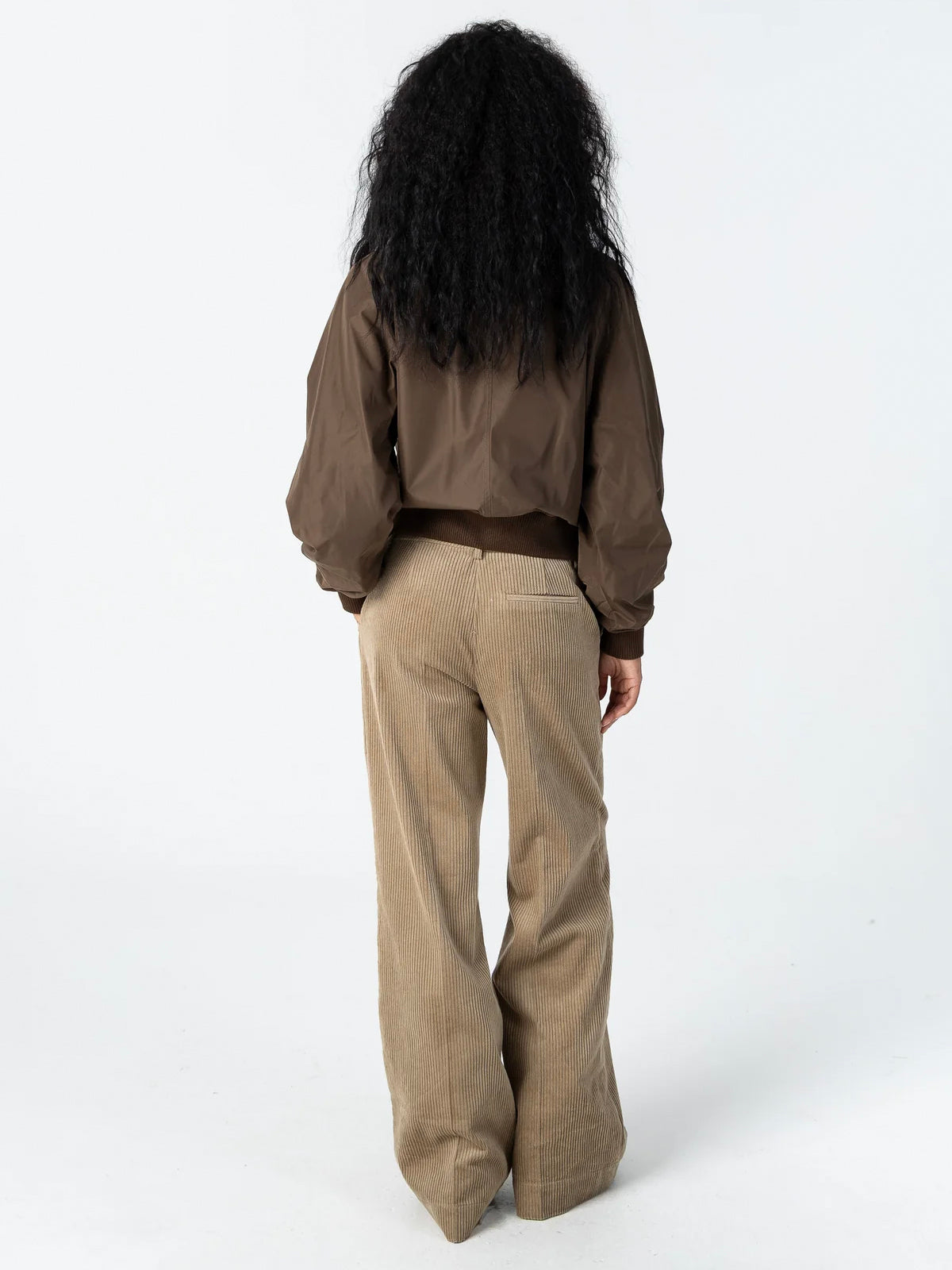 Coster Copenhagen Short Bomber Jacket Chocolate Brown