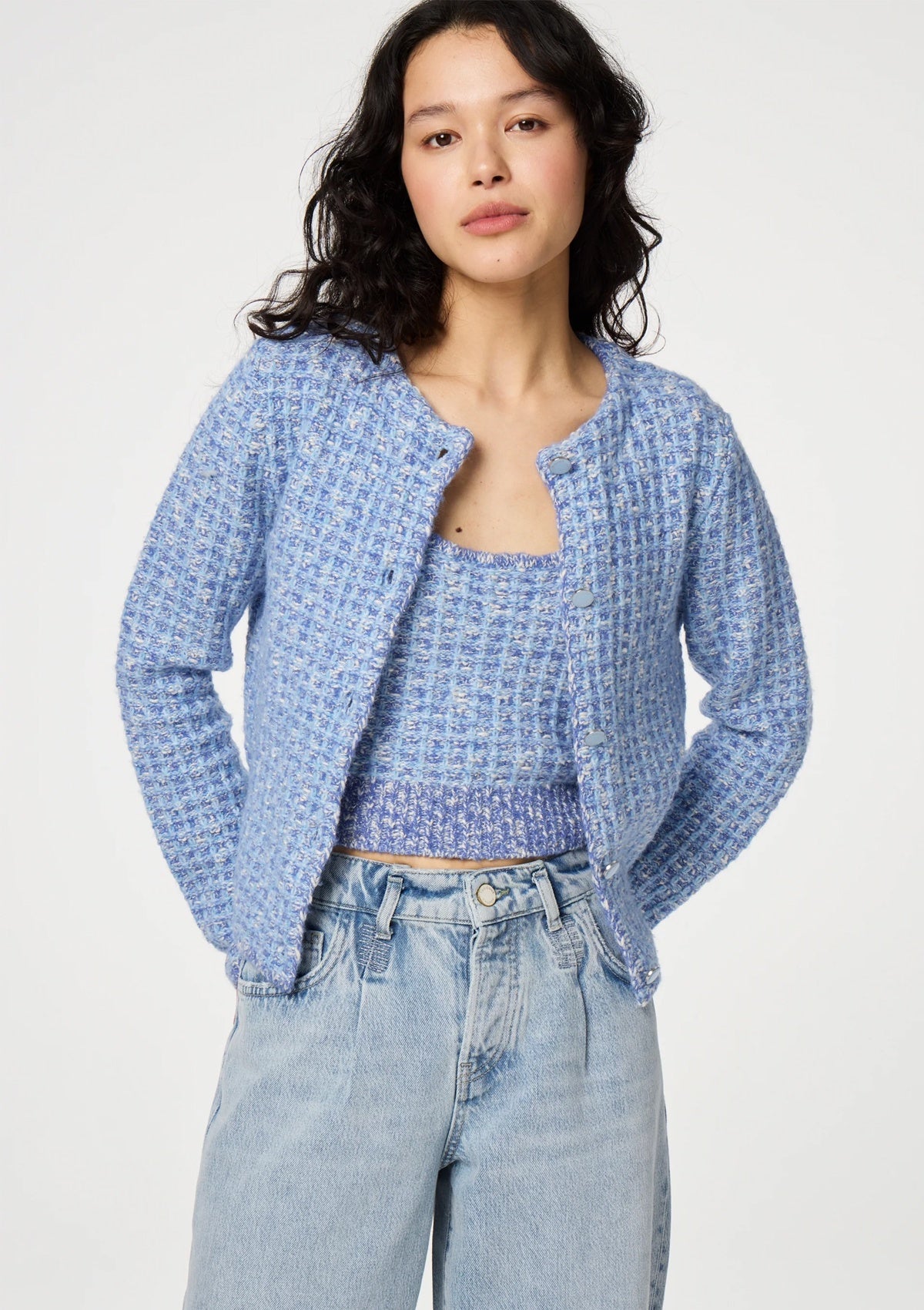 Fabienne Chapot Josh Cardigan Powder Blue