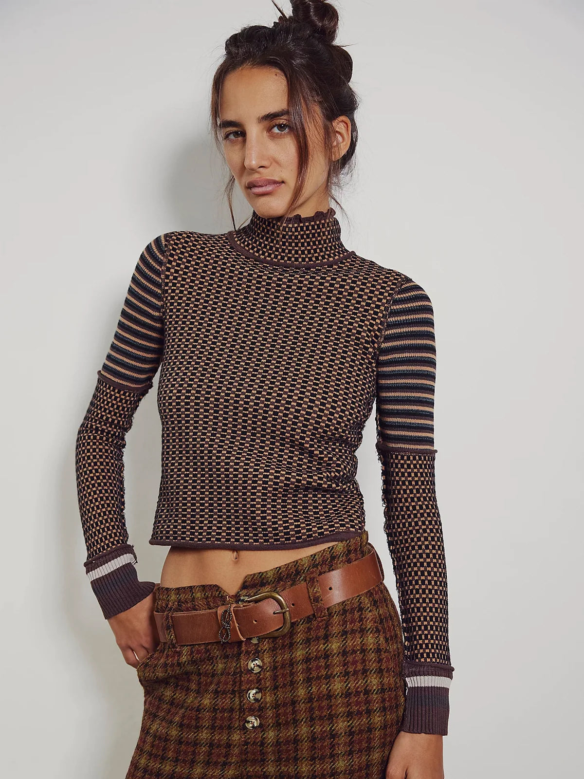 Free People Gamer Cuff Black Combo