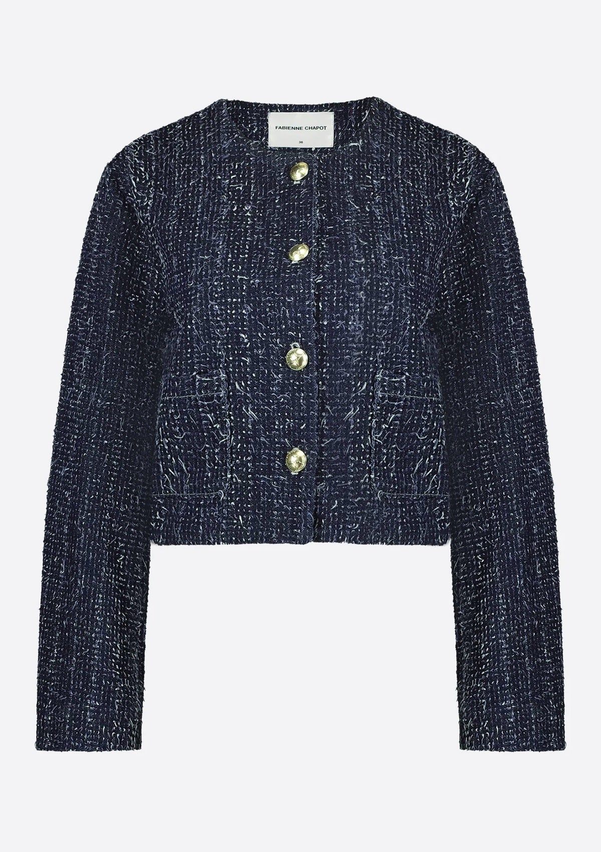 Fabienne Chapot Davis Denim Blazer