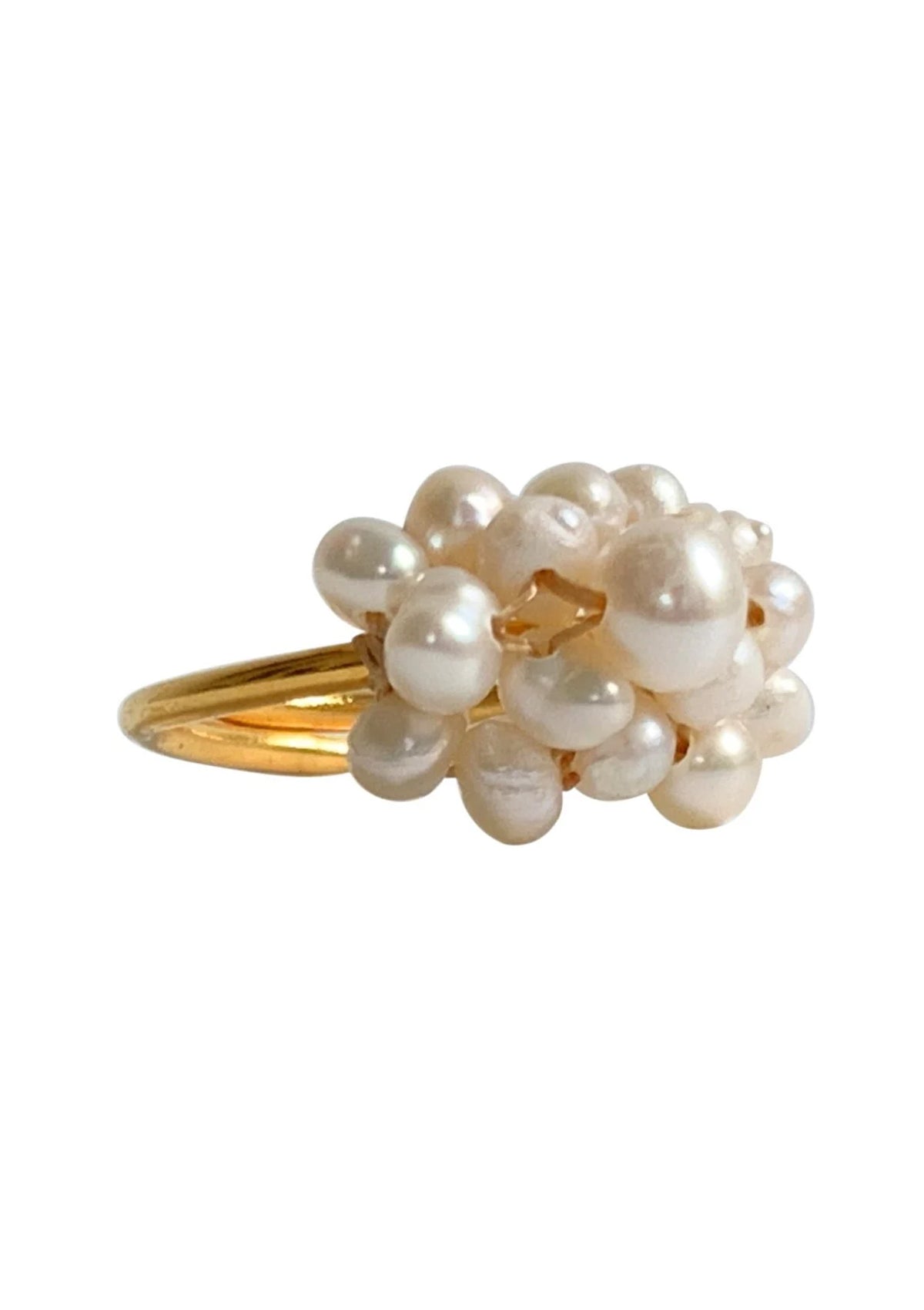 IBU Jewels Pearl Cluster Ring