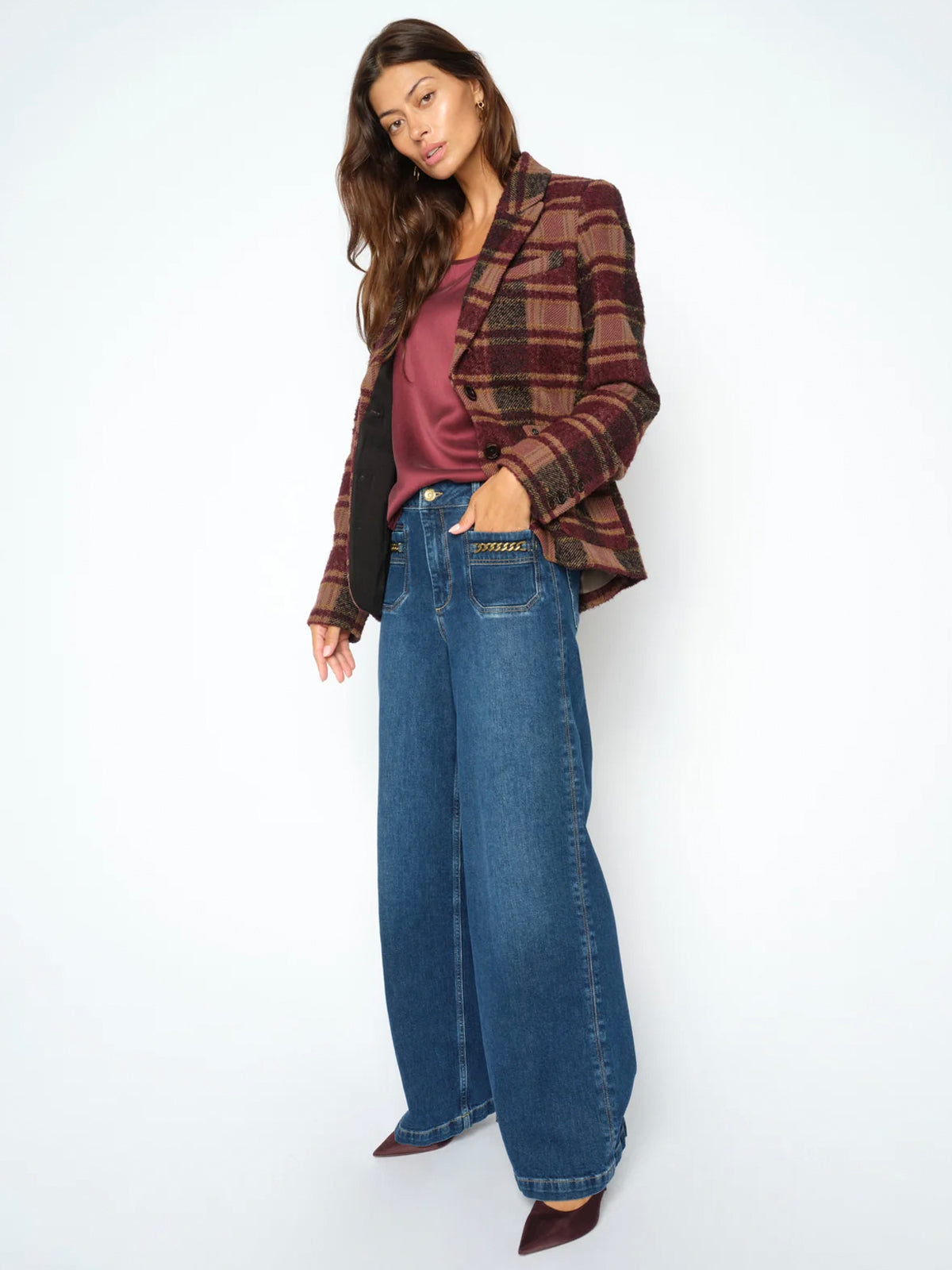 Mos Mosh MMColette Sernora Jeans Dark Blue