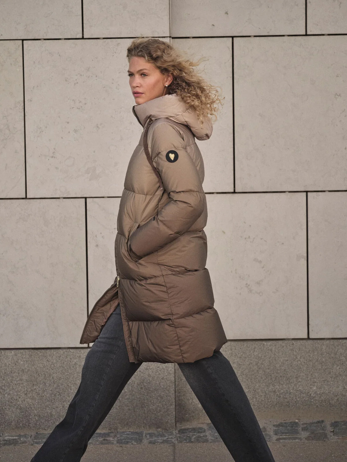Mos Mosh MMNova Dip Dye Down Coat Savannah Tan