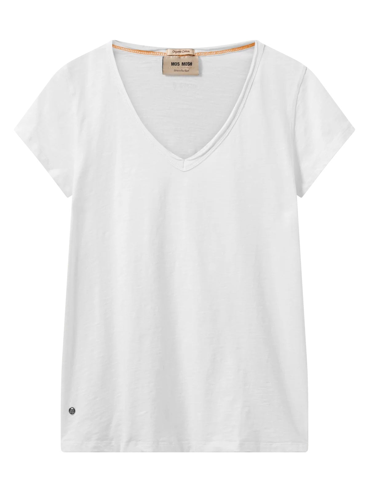 Mos Mos MMTulli Basic Tee White