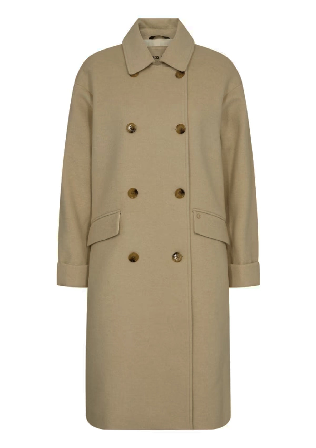 Mos Mosh MMVenice Wool Coat Tannin