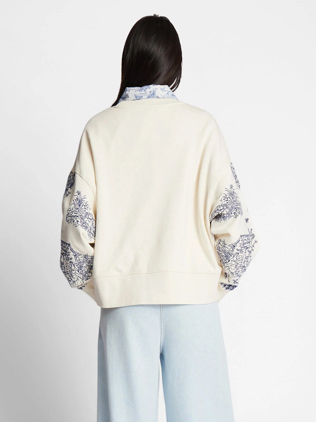 Munthe Friede Sweat Top Creme