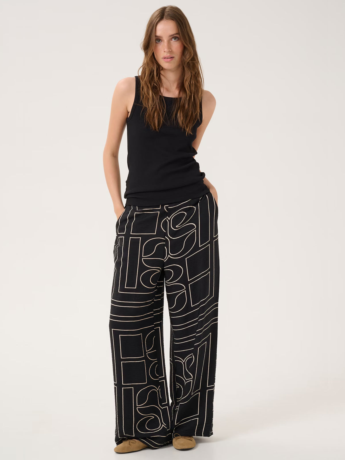 My Essential Wardrobe KellyMW Pant Black