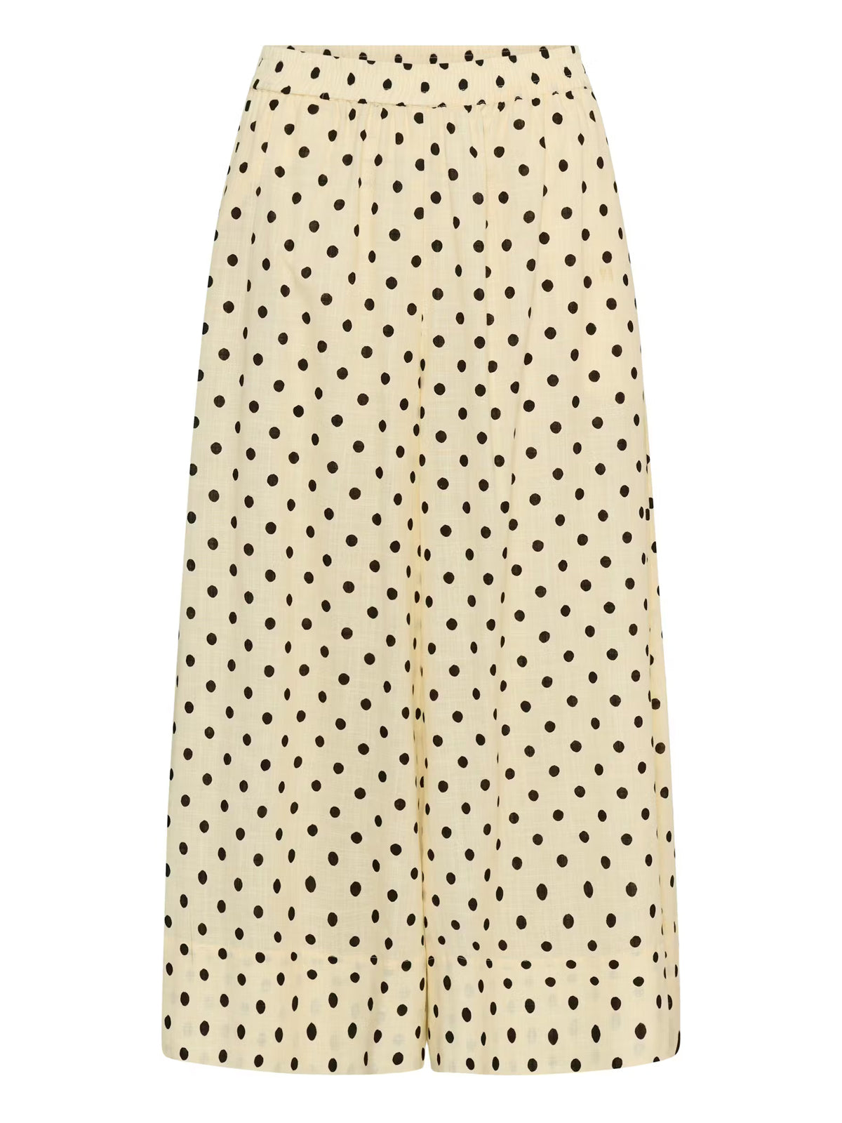 My Essential Wardrobe MWNada Polka Dot Pants Lemon Icing