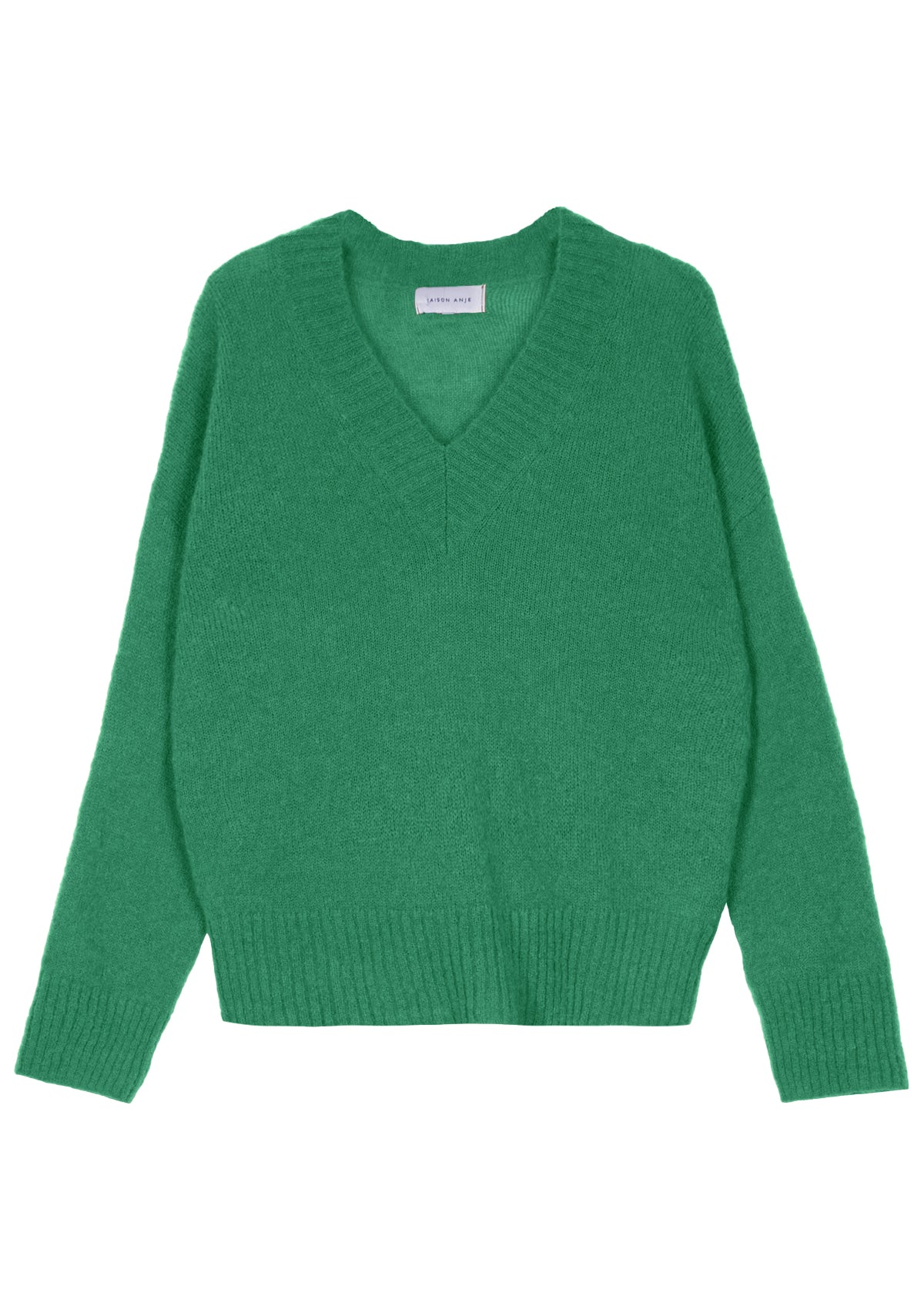 Maison Anje Bonus Knit Pullover Pesto Green